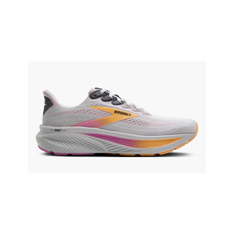 Brooks Ghost 17 Femme Oyster/Apricot/Pink