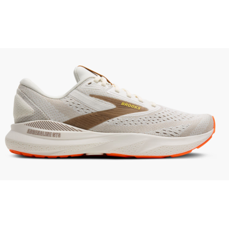 Brooks Adrenaline GTS 24 Homme Coconut/Portobella/Orange