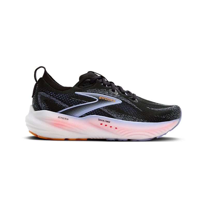 Brooks Glycerin 22 Femme Black/Blue Heron/Orange Brooks Glycerin 22 Femme Black/Blue Heron/Orange
