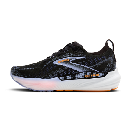 Brooks Glycerin GTS 22 Femme Black/Blue Heron/Orange