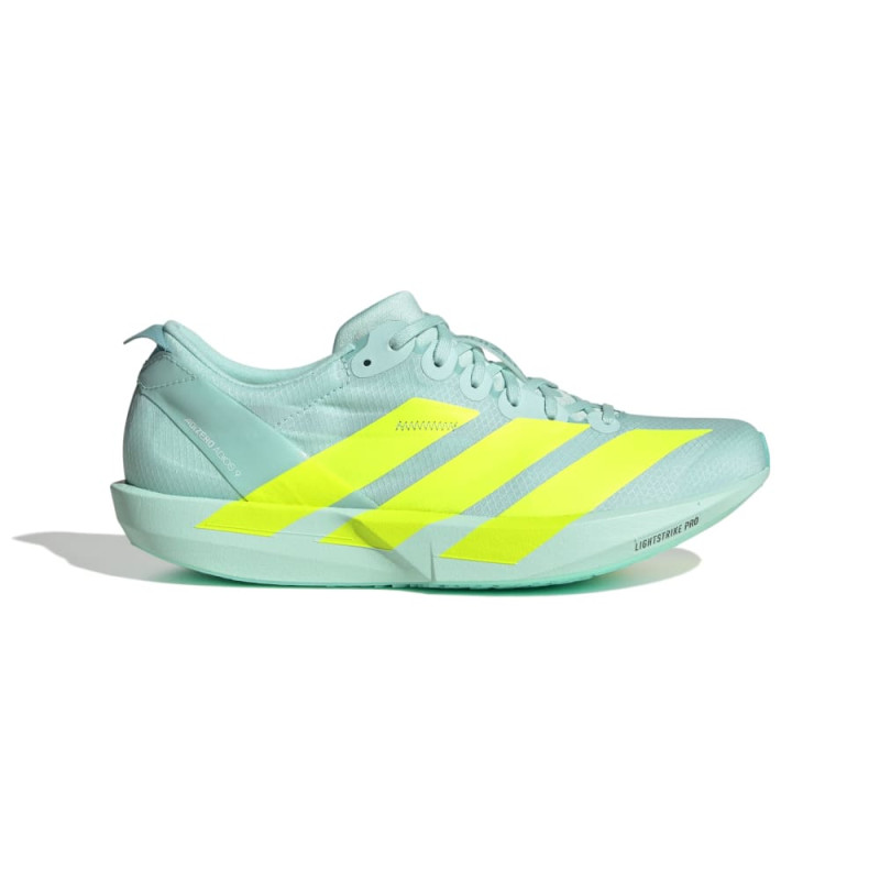 Adidas Adizero Adios 9 Femme Semi Flash Aqua/Lucid Lemon/Mint Ton