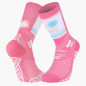 Bv Sport Socquette Trail Ultra.2 Collector "Nutri" Rose