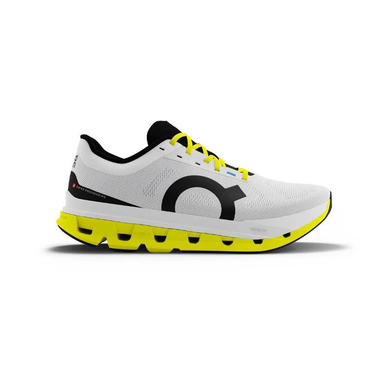 On Running Cloudflow 5 Homme White/Lime