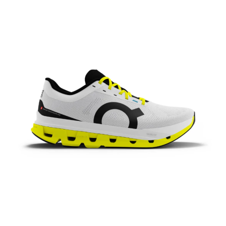 On Running Cloudflow 5 Homme White/Lime