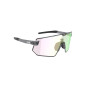 AZR Kromic Flash RX Crystal Noire Vernie/Ecran Hydrophobe Irisé Vert Photochromique AZR Kromic Flash RX Crystal Noire Vernie/Ecran Hydrophobe Irisé Vert Photochromique