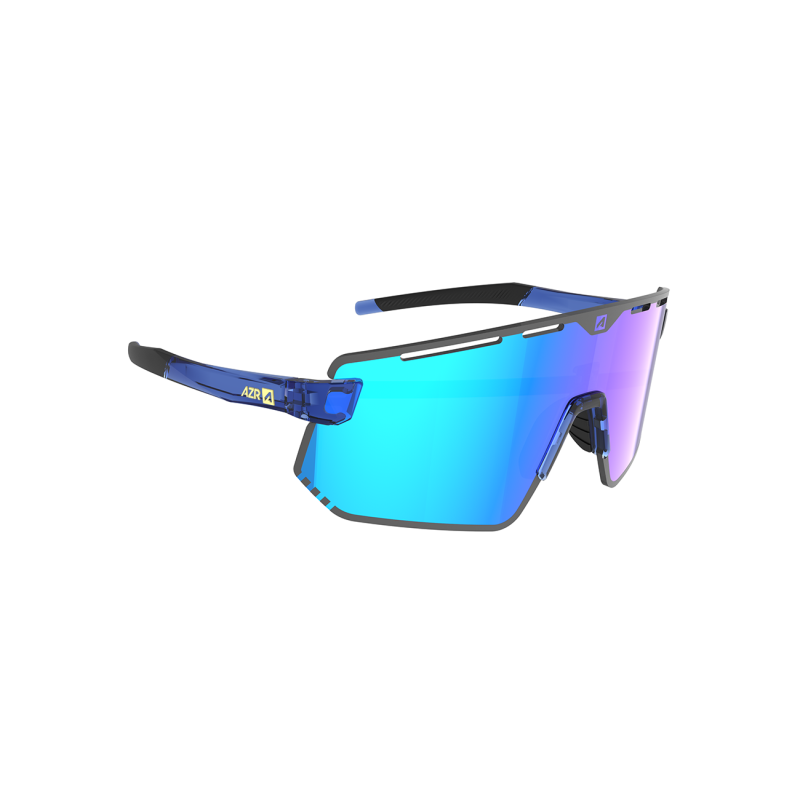 AZR Kromic Flash RX Crystal Bleue Vernie/Ecran Hydrophobe Irisé Bleu Photochromique AZR Kromic Flash RX Crystal Bleue Vernie/Ecran Hydrophobe Irisé Bleu Photochromique