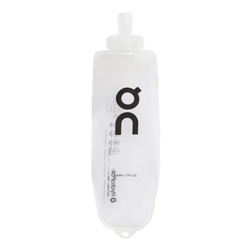 On Running Soft Flask 500ml Translucent/Black