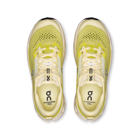 On Running Cloudsurfer Trail 2 Femme Ivory/Lime