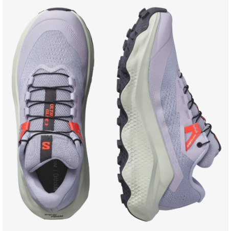 Salomon Ultra Glide 3 Femme Cosmic Sky/Icicle/Neon Flame