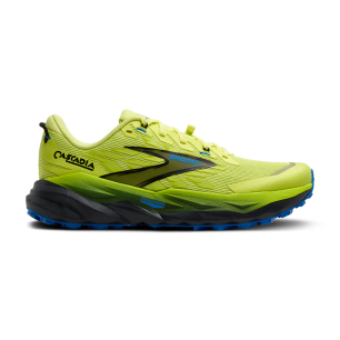 Brooks Cascadia 19 Homme Sunny Lime/Black/Blue