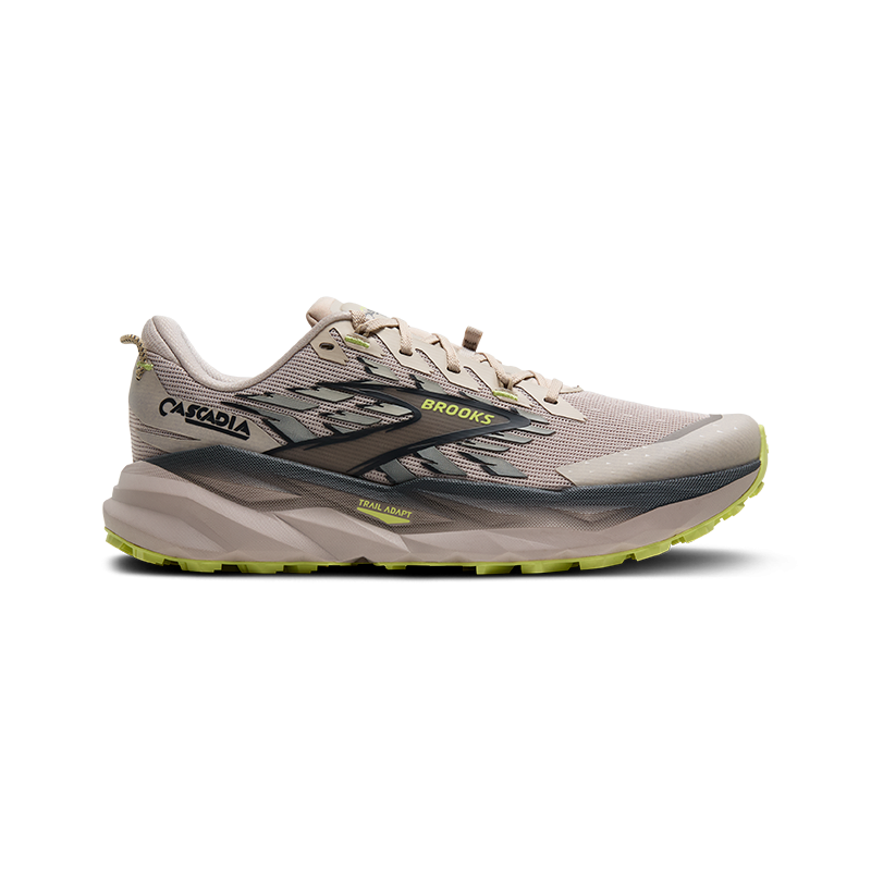 Brooks Cascadia 19 Homme Chateau/Ebony/Sunny Lime