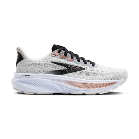 Brooks Ghost 17 Femme White/Black/Rose Gold