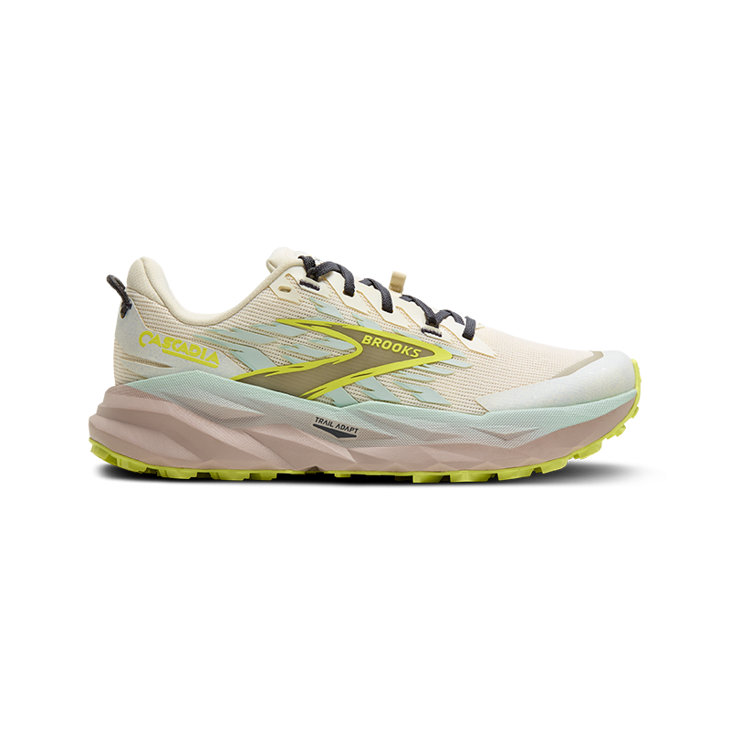 Brooks Cascadia 19 Femme Coconut/Misty Blue/Ebony