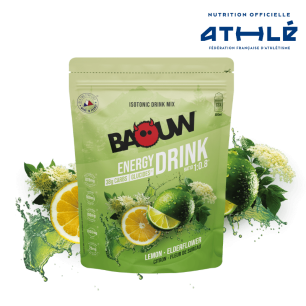 Baouw Energy Drink Citron Fleur de Sureau