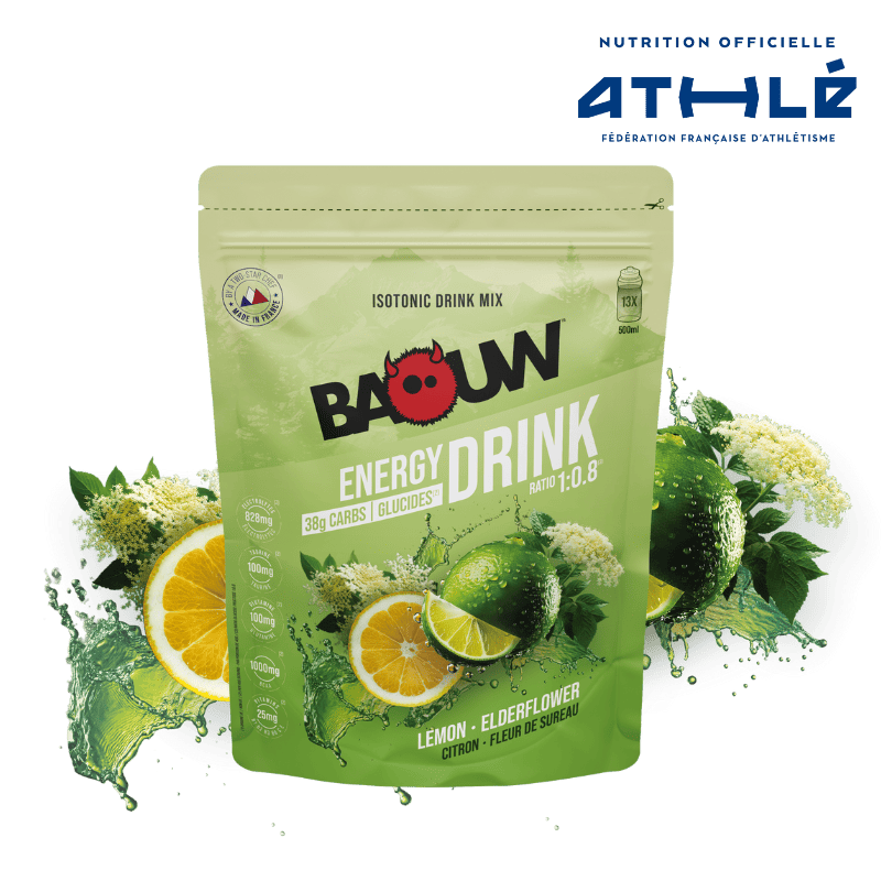 Baouw Energy Drink Citron Fleur de Sureau