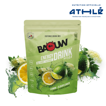 Baouw Energy Drink Citron Fleur de Sureau