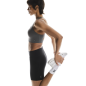 On Running Performance Tights Short Femme Black