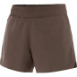 Salomon Short Shakeout Core 2in1 4" Femme Coffee Bean