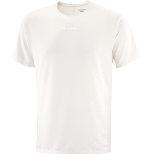 Salomon Sense Aero SS Tee GFX Homme Whisper White