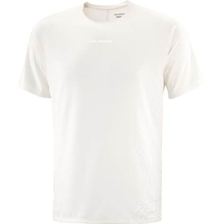 Salomon Sense Aero SS Tee GFX Homme Whisper White