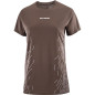 Salomon Sense Aero SS Tee GFX Femme Coffee Bean
