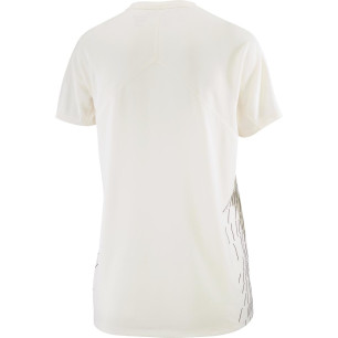 Salomon Sense Aero SS Tee GFX Femme Whisper White