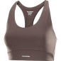 Salomon Shakeout Core Bra Femme Coffee Bean