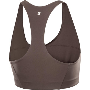 Salomon Shakeout Core Bra Femme Coffee Bean
