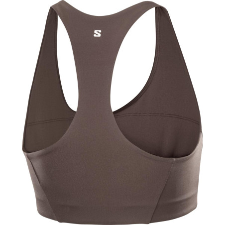 Salomon Shakeout Core Bra Femme Coffee Bean