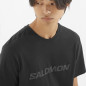 Salomon Big Logo Tee Homme Deep Black