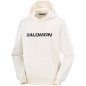 Salomon Hoodie Homme Whisper White