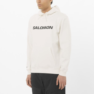 Salomon Hoodie Homme Whisper White