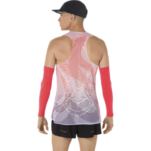 Asics Metaspeed Singlet Homme Flash Red
