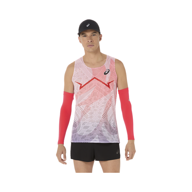 Asics Metaspeed Singlet Homme Flash Red