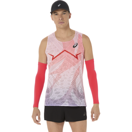 Asics Metaspeed Singlet Homme Flash Red