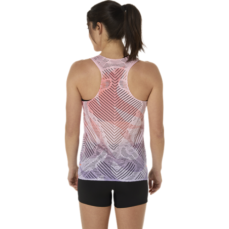 Asics Metaspeed Singlet Femme Flash Red