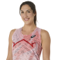 Asics Metaspeed Singlet Femme Flash Red