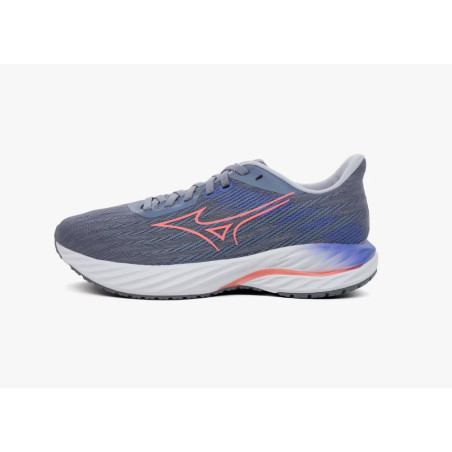 Mizuno Wave Inspire 21 Femme Blue Granite/Strik Coral/Iris Bloom