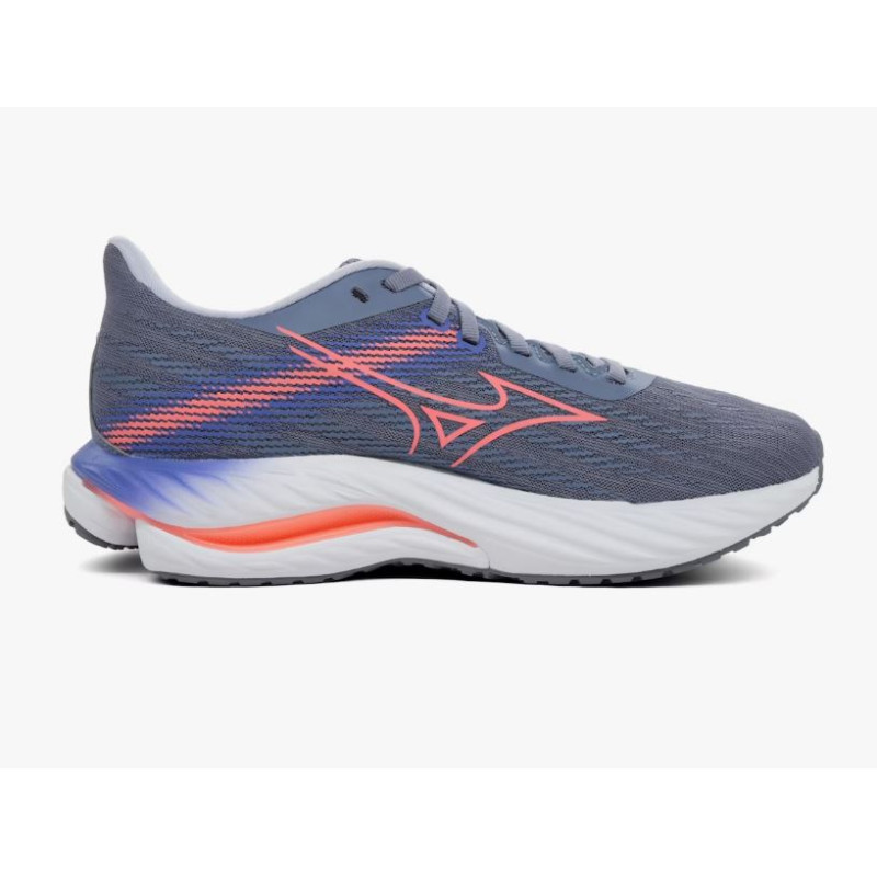 Mizuno Wave Inspire 21 Femme Blue Granite/Strik Coral/Iris Bloom Mizuno Wave Inspire 21 Femme Blue Granite/Strik Coral/Iris Bloom