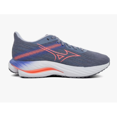 Mizuno Wave Inspire 21 Femme Blue Granite/Strik Coral/Iris Bloom