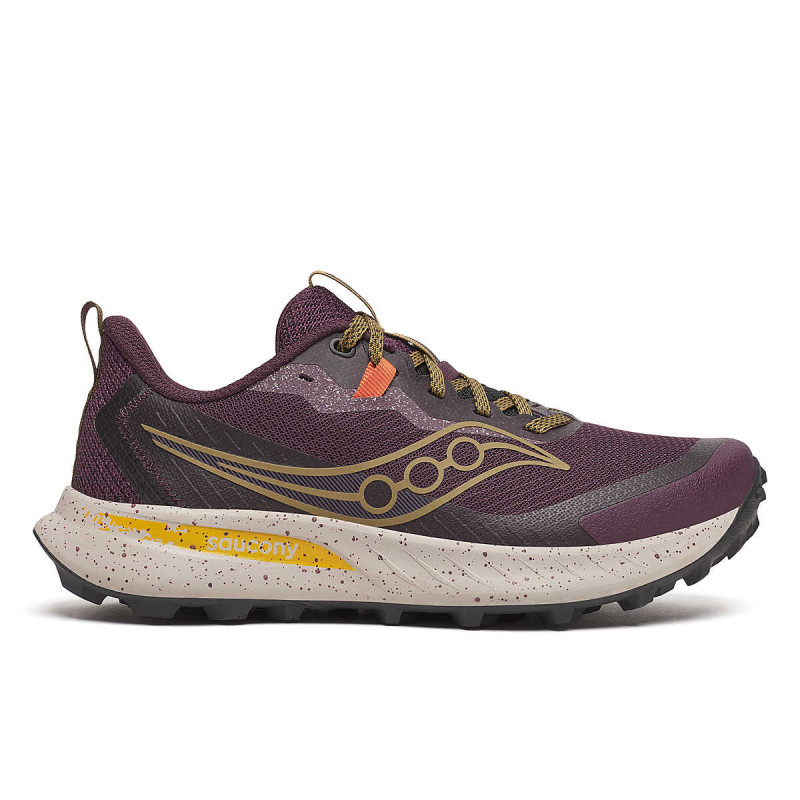 Saucony Peregrine 15 Femme Wine/Kodiak
