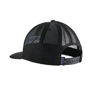 Patagonia P-6 Logo Trucker Hat Unisexe Black