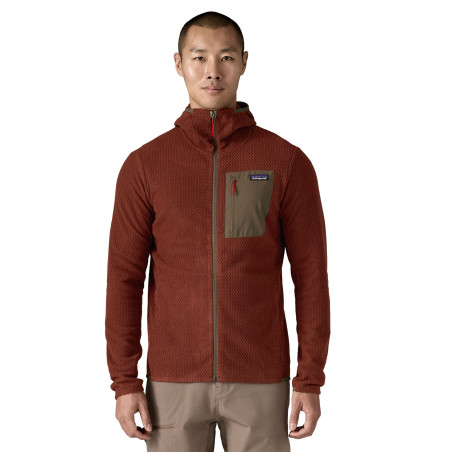 Patagonia R1 Air Full-Zip Hoody Homme Dried Vanilla