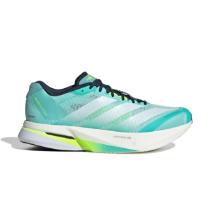 Adidas Adizero Boston 13 Homme Flash Aqua/Cloud White/Lucid Lemon