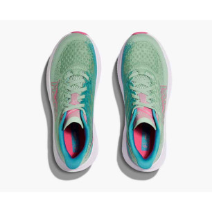 Hoka Mach 6 Femme Jadeite/Alpine Blue