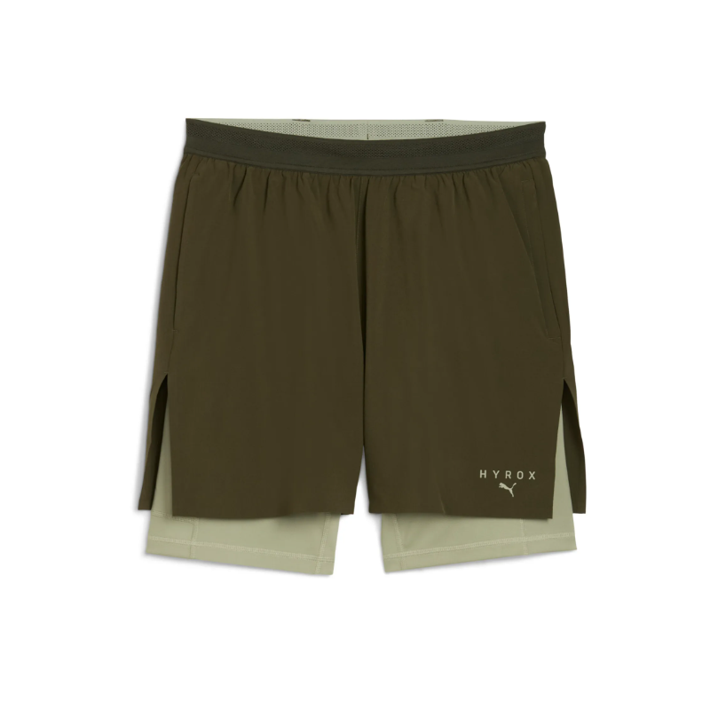 Puma 2in1 Short PUMA X HYROX Homme Dark Olive