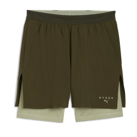 Puma 2in1 Short PUMA X HYROX Homme Dark Olive
