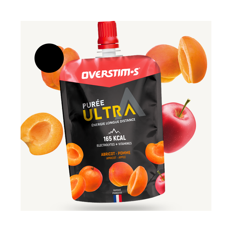 Overstims Purée Ultra Abricot-Pomme