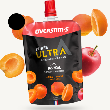 Overstims Purée Ultra Abricot-Pomme