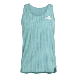 Adidas Adizero Singlet Homme Powder Teal/Preloved Teal